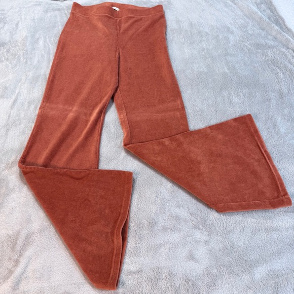American Eagle By Payless Pants - American Eagle Corduroy Flare Pants Amazingly Soft Orange Relaxed Fit Women Sz L
